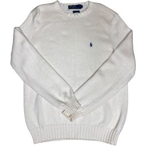 POLO cream cotton sweater!